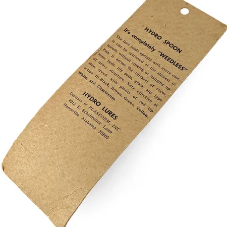 Hydro Lures Hydro Spoon, 11g zwart/groen, Oppervlaktelepel #18150