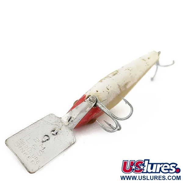L&S Mirrolure Sinker 2M, 7g, 5.5cm, Rood/Goud, Zinkende Plug #18301
