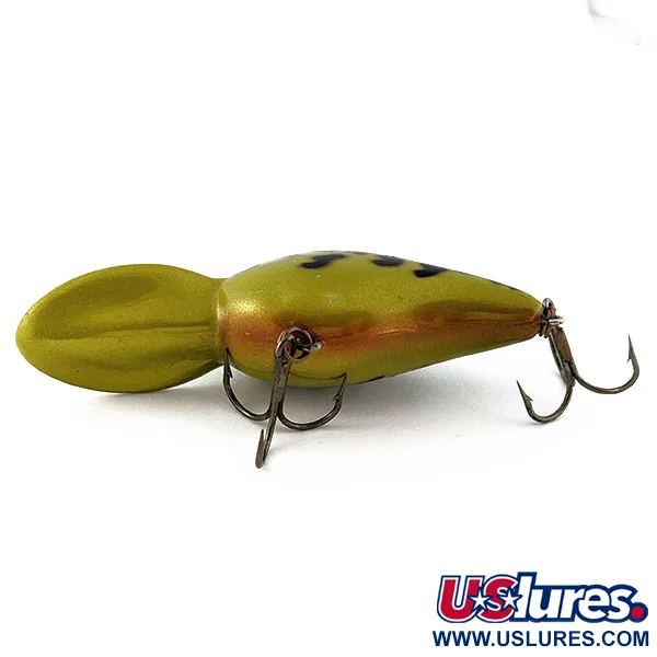 Bomber Fat A B06F, 17g G-Finish Reflecterend Groen, Crankbait #18324