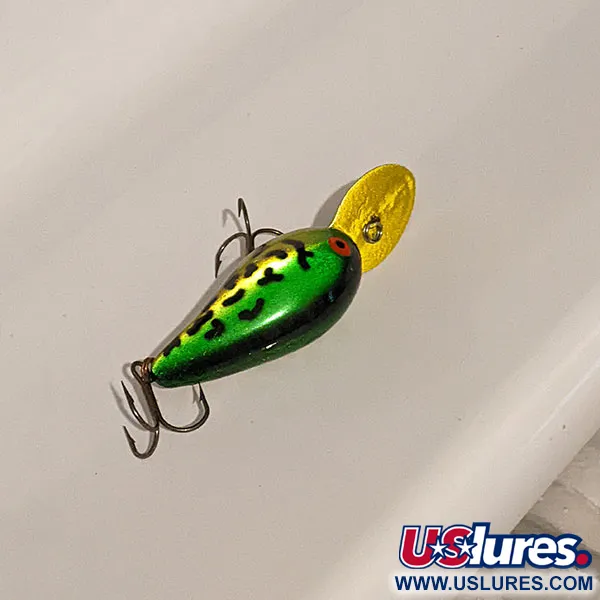Bomber Fat A B06F, 17g G-Finish Reflecterend Groen, Crankbait #18324