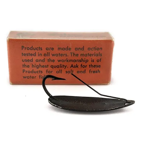 Atlantic Lures Silver Spoon, 7g Matzwart, Lepel #18729