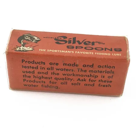 Atlantic Lures Silver Spoon, 7g Matzwart, Lepel #18729