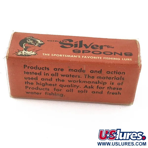 Atlantic Lures Silver Spoon, 7g Matzwart, Lepel #18729