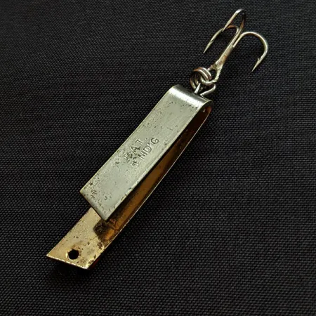 South Bend Super-Duper 503, 4,3g, nikkel/goud/rood, lepel #18868