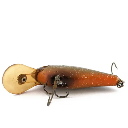 Strike King Charles Spence Balsa King, bruin/oranje glitter, 10g, crankbait #19087