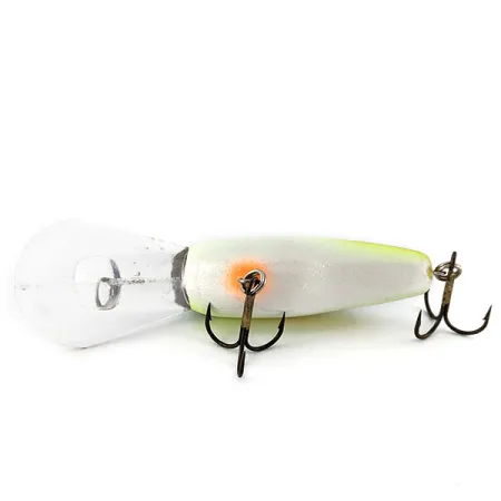 Strike King Pro Model 5XD, Chartreuse Sexy Shad, 18g, Plug #19175