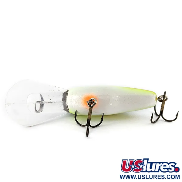 Strike King Pro Model 5XD, Chartreuse Sexy Shad, 18g, Plug #19175