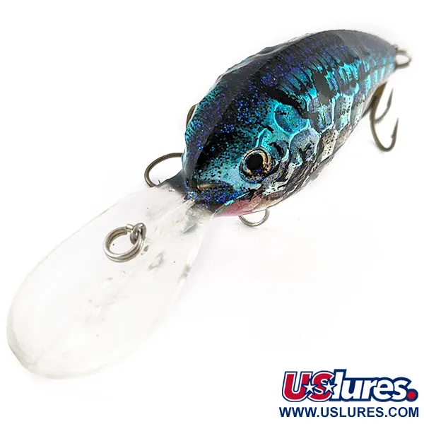 Renosky Deep Dive Honeycomb Rattl shad, 12g, Zilver/Blauw, Plug #19382