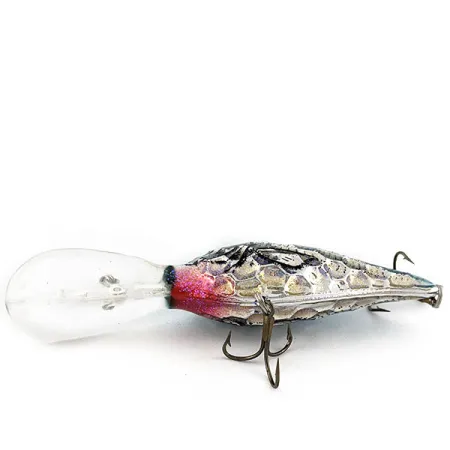 Renosky Deep Dive Honeycomb Rattl shad, 12g, Zilver/Blauw, Plug #19382