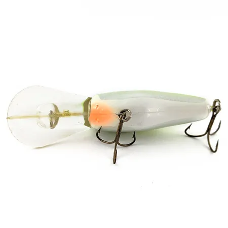 Strike King Pro Model 5XD, 18g, Chartreuse Silver, Dieplopende Plug #19523