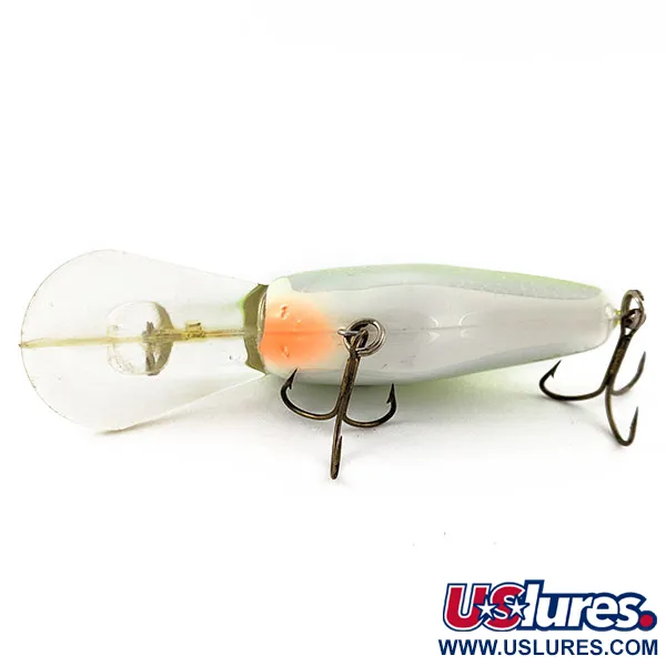 Strike King Pro Model 5XD, 18g, Chartreuse Silver, Dieplopende Plug #19523