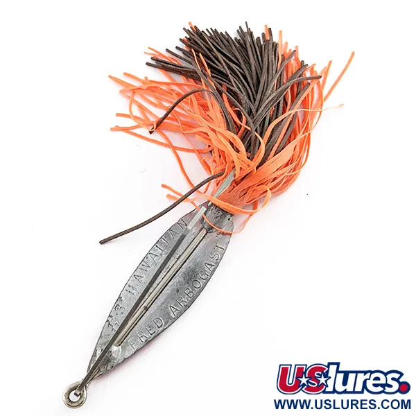 Fred Arbogast #3 Hawaiian, 16g rood/wit/nikkel lepel #19597