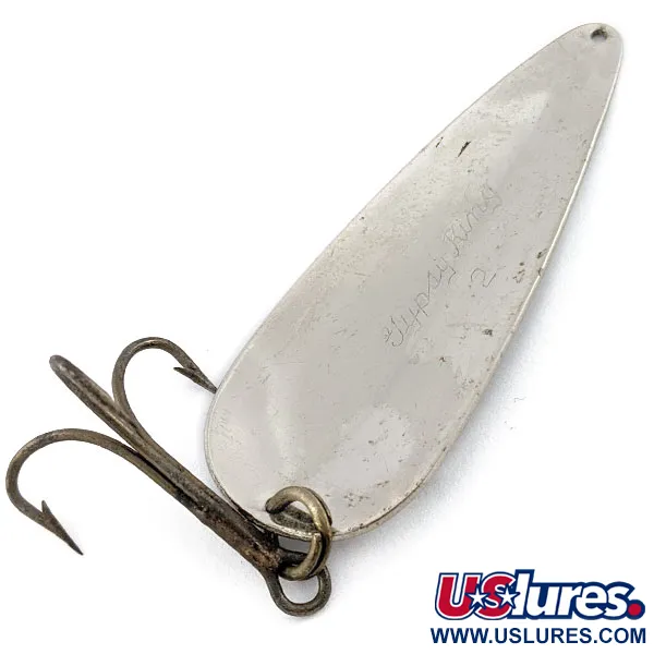 Weller Gypsy King 2, zwart/wit/nikkel, 21g, Lepel #19599