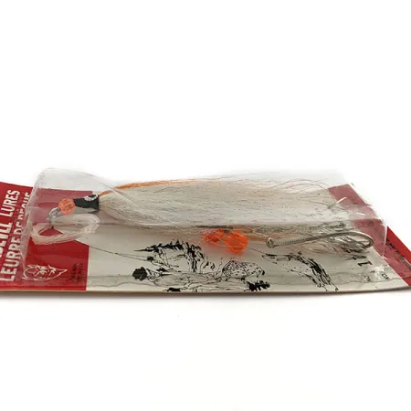 Eppinger Devle Fly, wit/oranje, Vintage Vlieg #19655