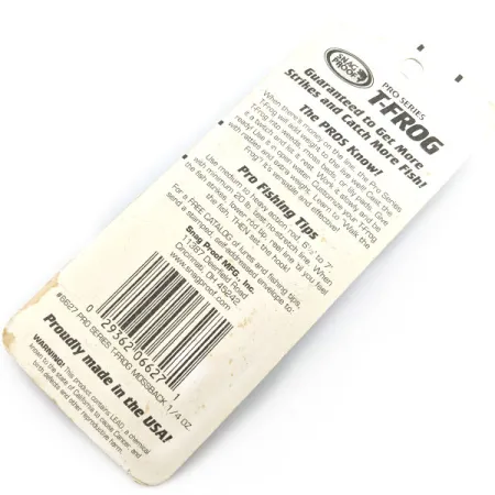 Snag Proof Pro series T-Frog, 7g Mossback, Topwater Kikker #19757