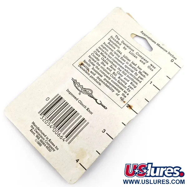 Danielson Swivels #6, Nikkel, Kogellager Wartels #19775