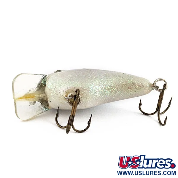 Strike King Pro Model Series 1, 7g Blauw-Groene Glitters, Square Bill Crankbait #19975