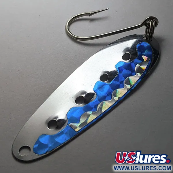 Heddon Sounder, 5,5g nikkel/blauw, lepel #19981