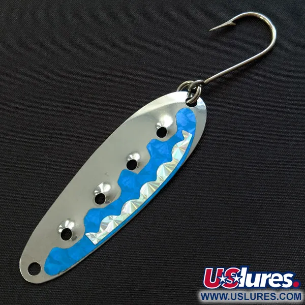 Heddon Sounder, 5,5g nikkel/blauw, lepel #19981