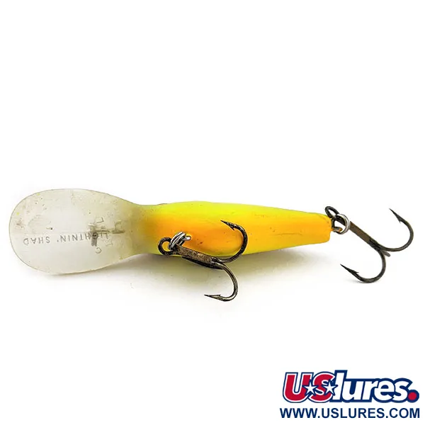 Storm Lightning Shad (Pre-Rapala), 14g Chartreuse/Goud, Dieplopende Plug #20009