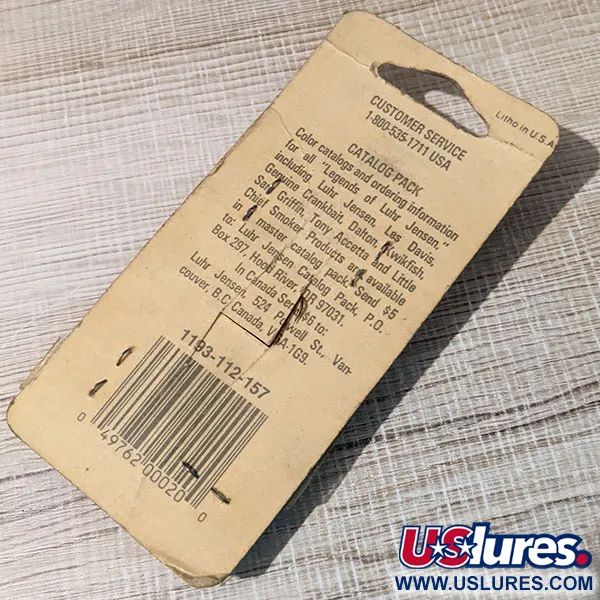 Luhr Jensen Hus-Lure, 2.4g Rood, Lepel Kunstaas #20062