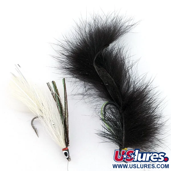 Scientific Anglers Bass Streamers 3M, zwart wit, 7 cm, Streamers #20093