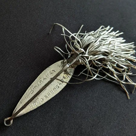 Fred Arbogast Hawaiian #3, 16g, zilver, lepel #20096