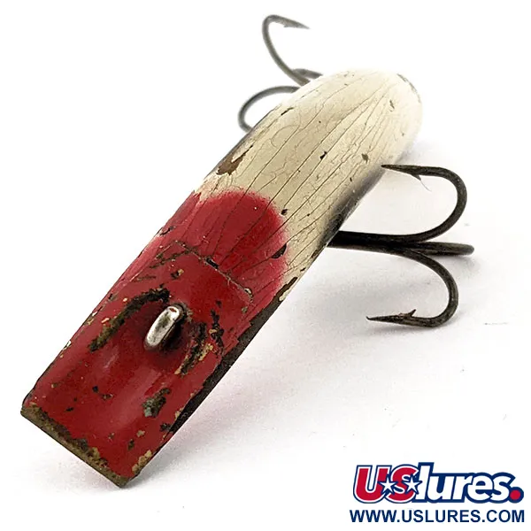 Kautzky Lazy Ike 3, 7cm, 9g, Crème/Rood, Plug #20123