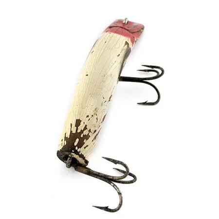 Kautzky Lazy Ike 3, 7cm, 9g, Crème/Rood, Plug #20123