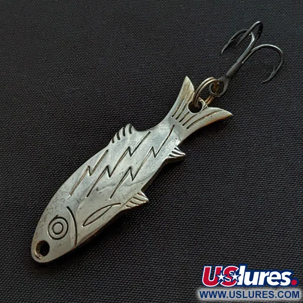 Atlantic Lures Golden Wobble-Fish, 7g Goud/Nikkel, Lepel #20128