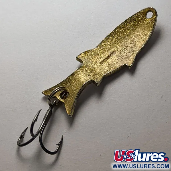 Atlantic Lures Golden Wobble-Fish, 7g Goud/Nikkel, Lepel #20128