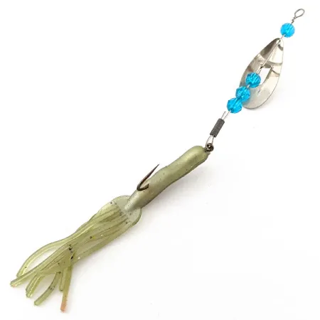 Worth June bug, 6g nikkel/blauw, spinner #20140