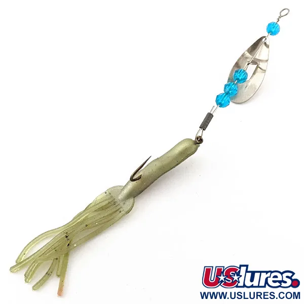 Worth June bug, 6g nikkel/blauw, spinner #20140