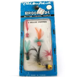Brookside Vintage Vliegenhengel Delux Poppers No. 3002 (jaren 80)