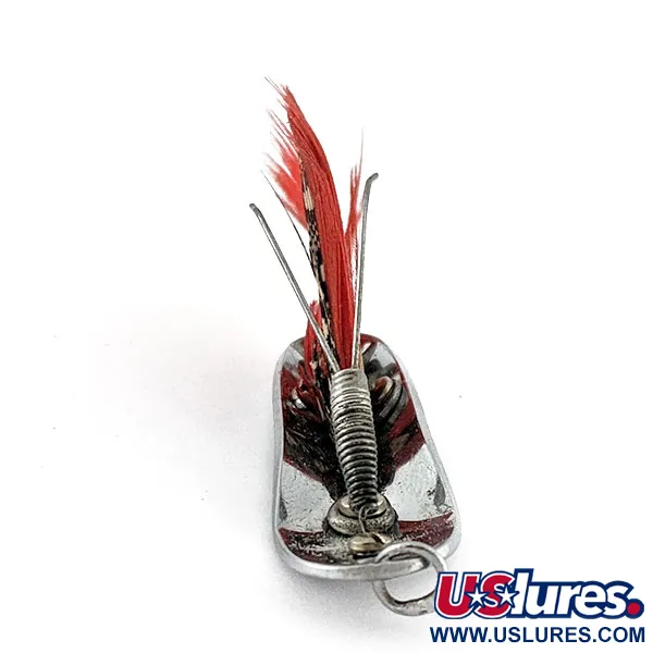 Pflueger Chum 2, 7g Nikkel/Rood, Lepel #20257
