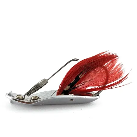 Pflueger Chum 2, 7g Nikkel/Rood, Lepel #20257