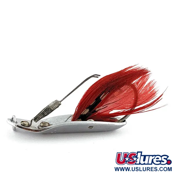 Pflueger Chum 2, 7g Nikkel/Rood, Lepel #20257