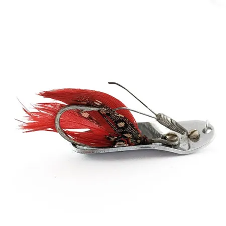 Pflueger Chum 2, 7g Nikkel/Rood, Lepel #20257