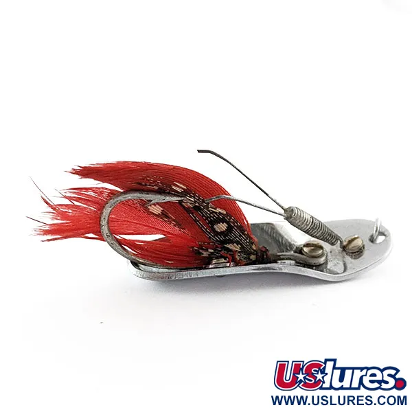 Pflueger Chum 2, 7g Nikkel/Rood, Lepel #20257