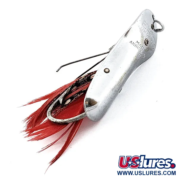 Pflueger Chum 2, 7g Nikkel/Rood, Lepel #20257