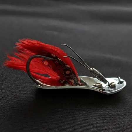 Pflueger Chum 2, 7g Nikkel/Rood, Lepel #20257