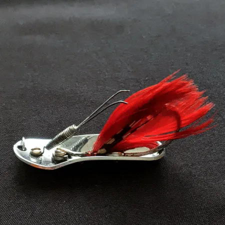 Pflueger Chum 2, 7g Nikkel/Rood, Lepel #20257