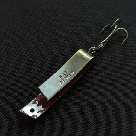 South Bend Super-Duper 503, 4,3g nikkel/rood, Lepel #20423