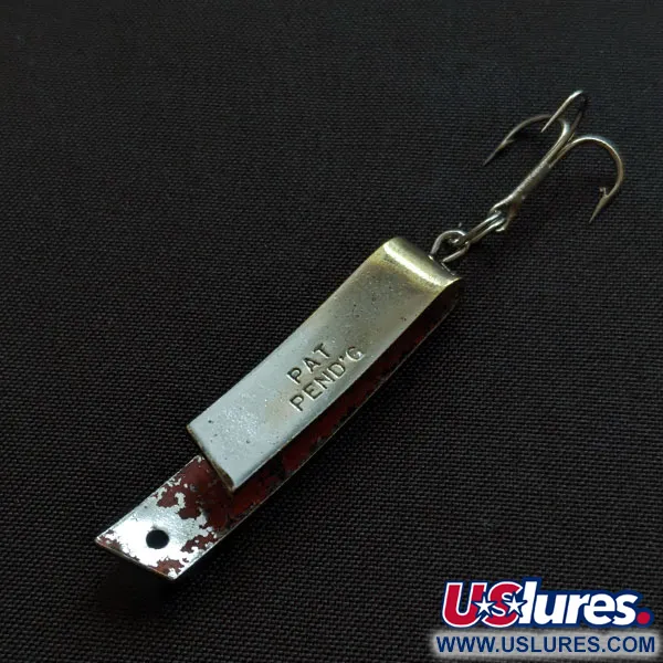 South Bend Super-Duper 503, 4,3g nikkel/rood, Lepel #20423