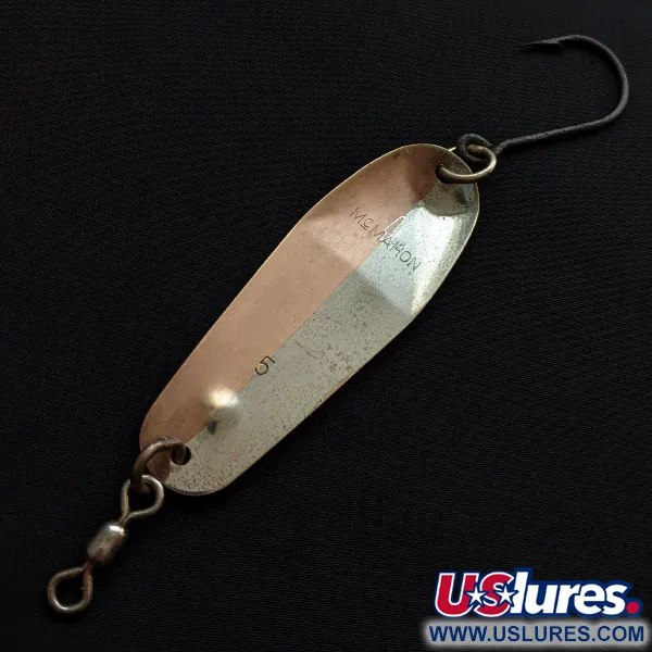 Luhr Jensen McMahon 5, 14g Nikkel/Messing, Lepel #20478