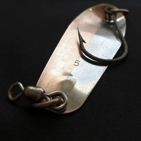 Luhr Jensen McMahon 5, 14g Nikkel/Messing, Lepel #20478