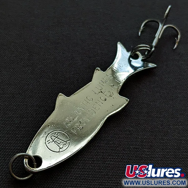 Atlantic Lures Golden Wobble-Fish, 7g, Nikkel, Lepel #20479