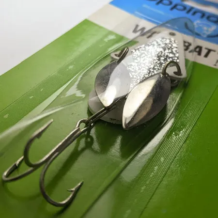 Eppinger Wingbat, Wit/Glitter, 14g, Lepel #22723