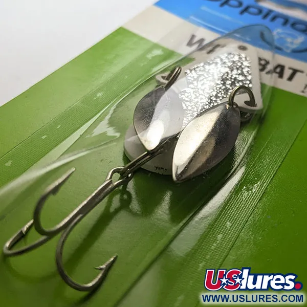 Eppinger Wingbat, Wit/Glitter, 14g, Lepel #22723