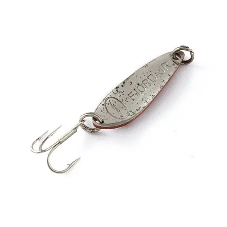 Acme Fiord Spoon Jr Lightning, 3,4g rood/wit/nikkel, Lepel #20563